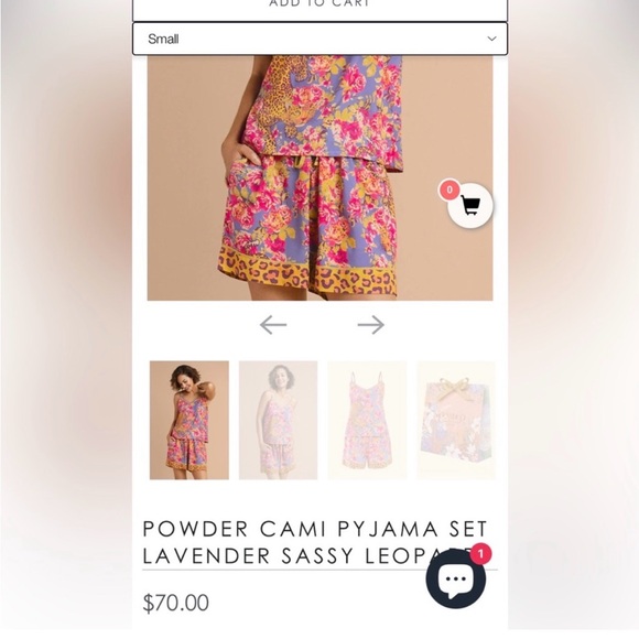 Powder Cami Pyjama Set - Picture 2 of 6